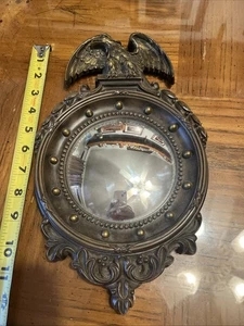 Vintage Federal Eagle Porthole HOMCO Convex Mirror. 2340 Wall Decor - Picture 1 of 5