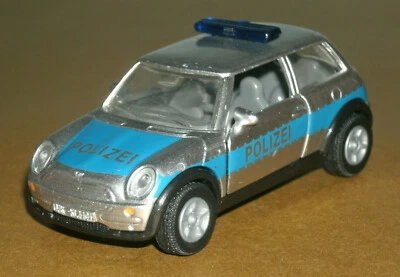 1/55 Scale 2004 Mini Cooper Hatch German Police Polizei Diecast Car - Siku 1315 - Image 1 of 4