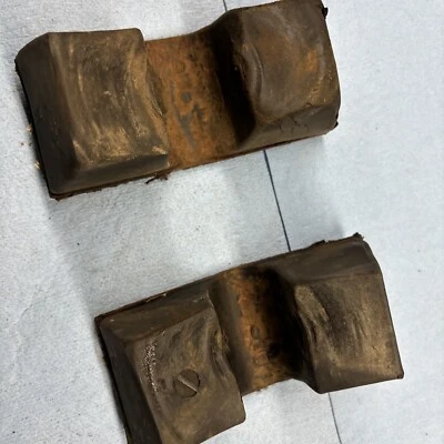 1972 Snojet Sno Jet SST 440 vintage snowmobile 433 Ski Spindle Boots - Image 1 of 4