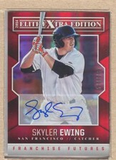 Skyler Ewing 73 2014 Elite Extra Edition Franchise Futures Auto /799