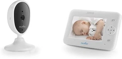 NUVITA BABY MONITOR CON VIDEO DIGITALE WIRELESS 2,4GHZ CON VISIONE NOTTURNA E MO - Immagine 1 di 4