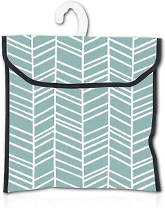 Minky Premium Waterproof Durable Peg Storage Bag with Hanging Hook - Grey - Picture 1 of 2