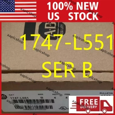 1747-L551 NEW PLC New SER B SLC 5/05 CPU Processor Unit Module1747L551 US - Image 1 of 3