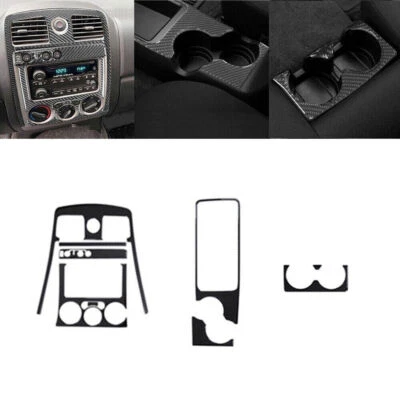 Комплект крышек для центральной консоли из углеродного волокна для Colorado 2004-12/Canyon 05-12 4DR 4WD - Изображение 1 из 4