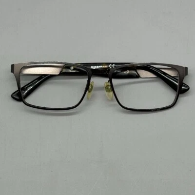 Marco de gafas diésel DL5234-3 009 unisex Gunmetal Havana borde completo 52-17-140 Foto 1 de 4