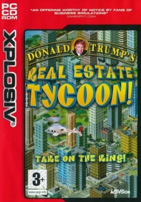 DONALD TRUMP Real Estate Tycoon - Sim Game for PC NEW - Image 1 of 2