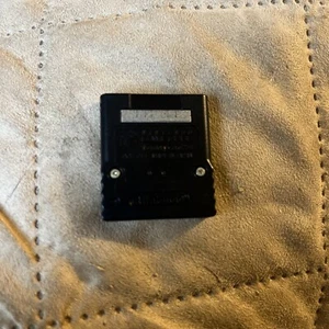 Official Nintendo GameCube Black Memory Card 251 Blocks (DOL-014) Genuine OEM - Picture 1 of 1