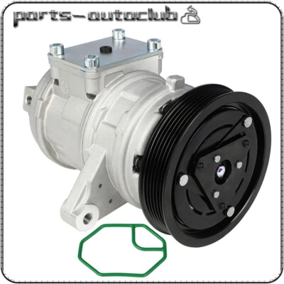 For 1999-2006 Jeep Wrangler 4.0L 2000-2006 Jeep TJ A/C Compressor 4.0L CO 22034C - Image 1 of 4