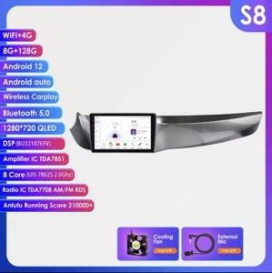 AUTORADIO|STEREO ANDROID 9” CON CARPLAY|2DIN|HD|GPS| BLUETOOTH| ALFA GIULIETTA N - Foto 1 di 1
