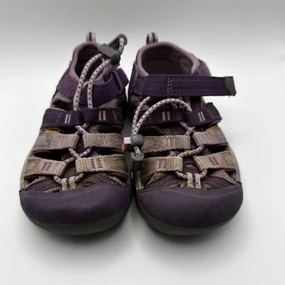 Keen водонепроницаемый сандалии молодежи 9 Newport H2 фиолетовый закрытый носок 1021236 - Изображение 1 из 4