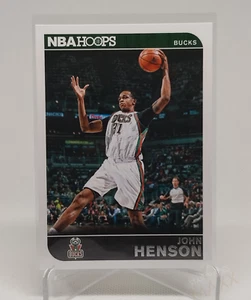 2014 JOHN HENSON #150 PANINI NBA HOOPS BUCKS NBA BASKETBALL CARD - Picture 1 of 2