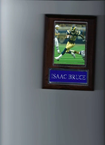 ISAAC BRUCE PLAQUE ST. LOUIS RAMS FOOTBALL NFL Cover