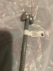 1 Pen  8 bit gamer     Black Ink ,    Brand new with tags - Picture 1 of 2