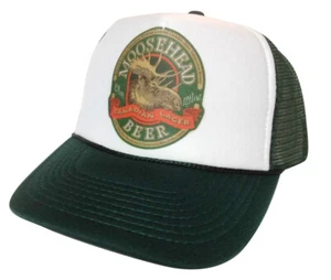 Moosehead Beer Trucker Hat Mesh Hat Snapback Hat Beer Cap Logo Cap - Picture 1 of 1