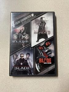 4 Film Favorites: Blade Collection (DVD, 2009, 4 -Disc Set) Wesley Snipes - Picture 1 of 3