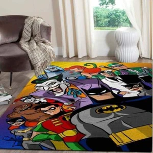 Batman The Animated Series Vorleger Wohnzimmer und Schlafzimmer Teppich Rug Regtangle - Bild 1 von 1