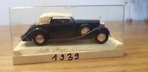 voiture   1/43 SOLIDO :  Rolls royce phantom  4046  1939  AGE D'OR  ( V1  )