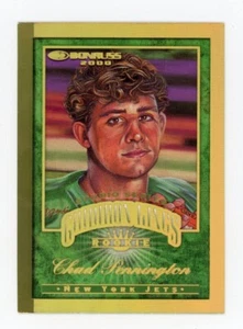 2000 Donruss Chad Pennington Rookie Gridiron Kings Studio Series #ed/250 Jets - Picture 1 of 2