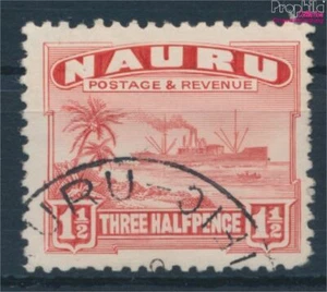Stamps Nauru 1937 Mi 17II fine used / cancelled 1937 Steamer and Coast (10606934 - Picture 1 of 1