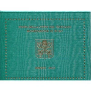 Serie Euro Vatikan 2013 Divisional FDC Papst Benedikt Xvi. - Bild 1 von 2