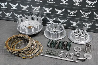 Kawasaki KLX400SR DRZ400S 2003 OEM embrague completo con placas cubo de cesta ¡Como nuevo! Foto 1 de 4