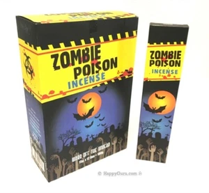 “Zombie Poison” Song Of India Masala Incense Sticks 15g x12 Packets (180g) - Picture 1 of 2