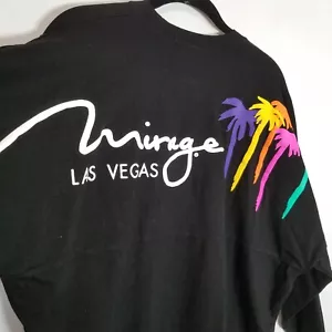 Mirage Hotel Casino Las Vegas Spirit Jersey Men's Medium Long Sleeve Black New - Picture 1 of 9