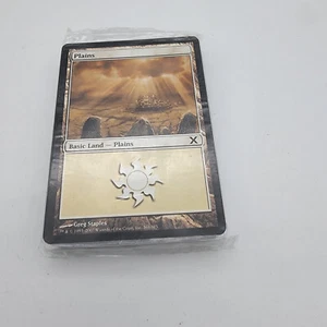 1 Sealed Land Pack - 40 count - Tenth (10th) - MINT - Magic MTG FTG - Picture 1 of 1