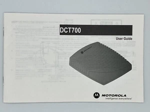 Instrumentos digitales para el consumidor guía del usuario Motorola DCT 700 - Imagen 1 de 2
