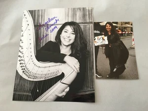 ANNELEEN LENAERTS Harfenistin In-person signed Foto 20 x 25 Autogramm + Foto - Picture 1 of 1