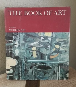 THE BOOK OF ART, VOLUME 8: MODERN ART (1965 HARDCOVER) - Picture 1 of 18