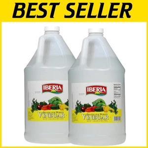 All Natural 5% Acidity Distilled White Vinegar - 1 Gallon for Cooking & Cleaning - Picture 1 of 2