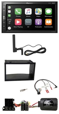 Pioneer USB 2DIN Bluetooth DAB Lenkrad Autoradio für VW Golf 4 Polo Passat ISO - Bild 1 von 4