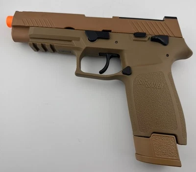 Sig Sauer P320-M17 Battery Air Pistol (Coyote Tan) Airsoft Gun Airsoft Pistol - Image 1 of 4