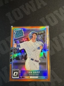 2017 SP #/199 IAN HAPP ROOKIE PRIZM BASEBALL CARD - Picture 1 of 8