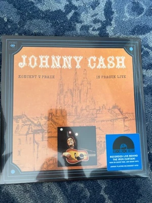 Johnny Cash - Koncert V Praze = In Prague Live lp Red vinyl RSD Record Store Day - Image 1 of 2
