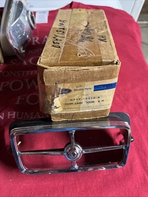 NOS 1975 Mercury Comet Ford Maverick Park Lamp Door D54Y-13210A Right Side - Image 1 of 3