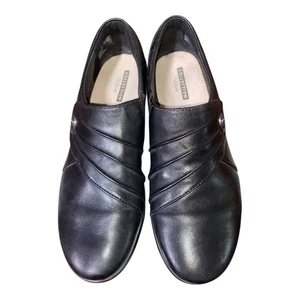 Clarks - Hope Roxanne - Größe 6M Slipper Schuhe schwarz weich gepolsterte Einlegesohlen - Bild 1 von 7