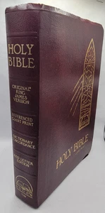 Holy Bible KJV Giant Print Red Letter Referenced Edition King James Dugan - Picture 1 of 16