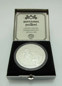 1997 Batman & Robin 1 oz .999 Fine Silver Round in Box w/ COA - Mint NOS - Bild 1 von 6