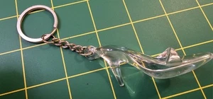 Vintage Acrylic Women's High Heel Shoe Keychain - Picture 1 of 4