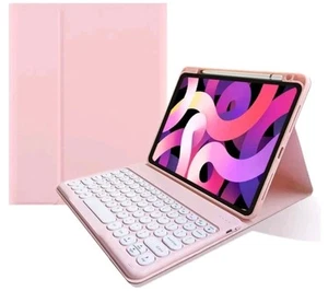 Tastatur Hülle für iPad mini 7 (A17 Pro) / iPad mini 6 Abnehmbare Tastatur Pink - Bild 1 von 6