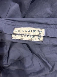 New-other QuickZip XL Twin 3 Piece Bundle For The Dorm Room ( BLUE) - Picture 1 of 7