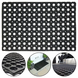 Dirt Catching Heavy Duty Door Mat with Safe Non Slip Features Outdoors - Picture 1 of 12