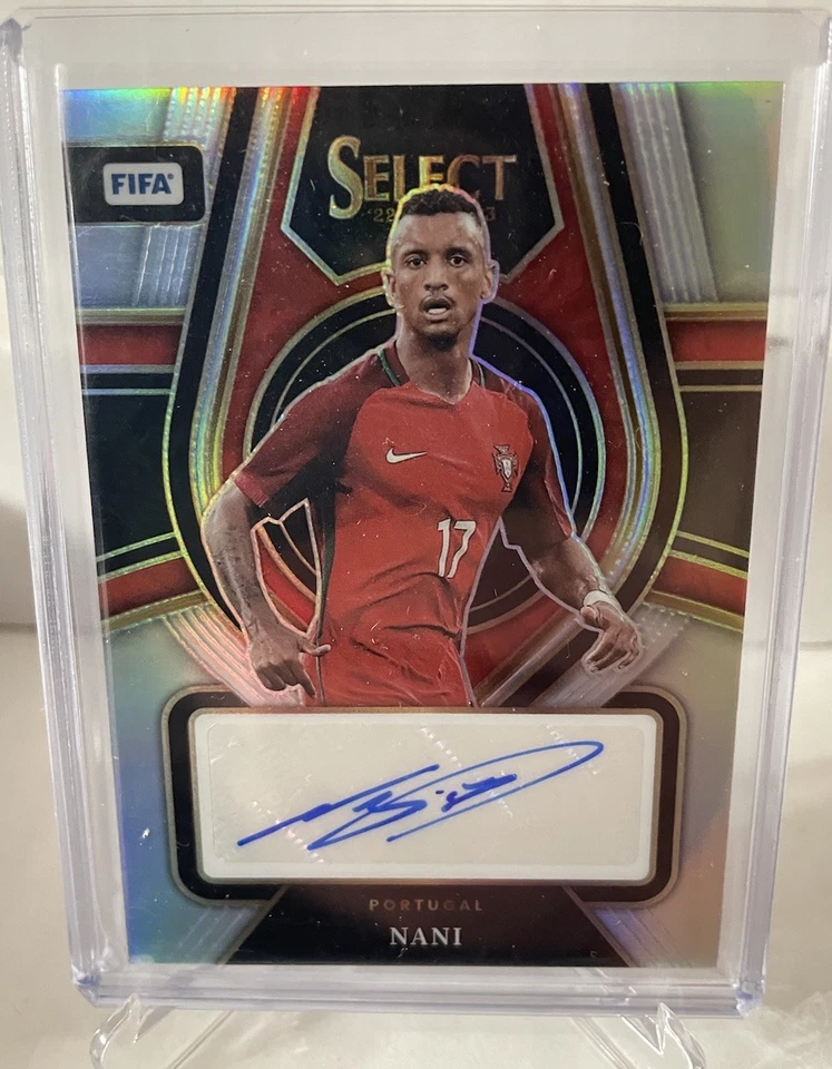 2022-23 Panini Select Prizm Signatures FIFA Nani Auto Foto 1 de 1