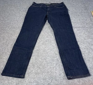 Pantaloni Carhartt donna 16 jeans foderati in pile robusti flessibili larghi abbigliamento da lavoro BD5673 - Foto 1 di 12