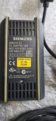 SIMATIC S7, ADATTATORE PC USB 6ES7972-0CB20-0XA0 - Immagine 1 di 2