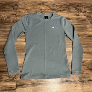 Nike Pro Dri-Fit Damen Größe SMALL Langarm grau Pullover Shirt sportlich - Bild 1 von 6