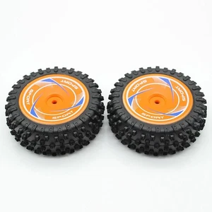 2 Stück 1/12 Vorderradreifen für Wltoys 124010 Fahrzeuge RC Car - Bild 1 von 7