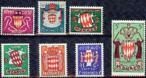 MONACO – 1954– ARMS -VF** - Bild 1 von 1